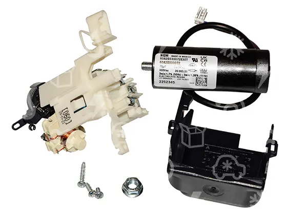 elektroinstalace kompresoru EMBRACO NEU6214Z, R134a, 220-240V, 50Hz